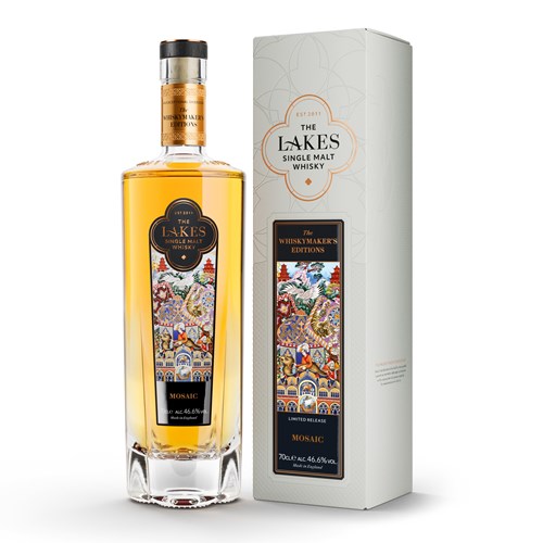 The Lakes Single Malt Whiskymakers Edition Mosaic 70cl - A Singular Expression of Art and Flavour